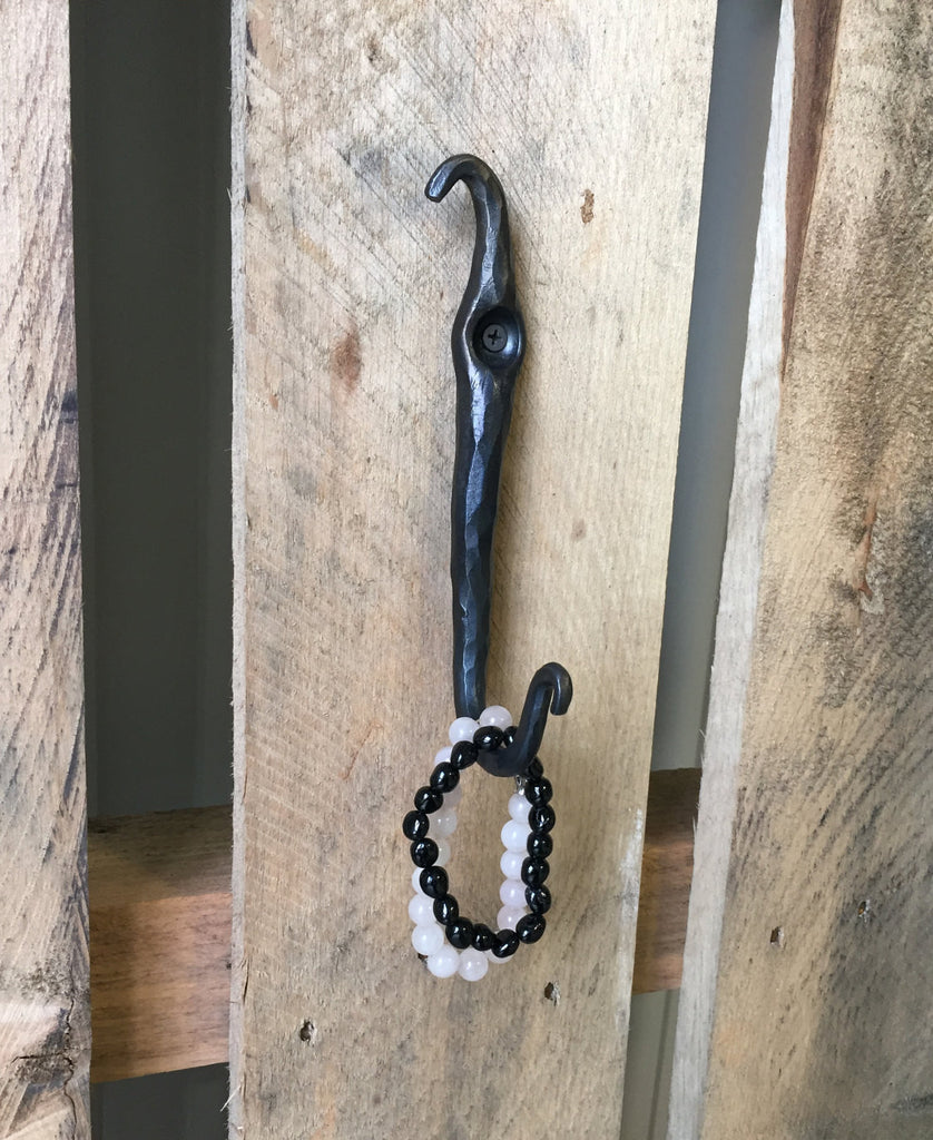 Shop Handmade Blacksmith - Single Hanging Wall Hook, 4-inch Simple and  Clean – Mitty's Metal Art